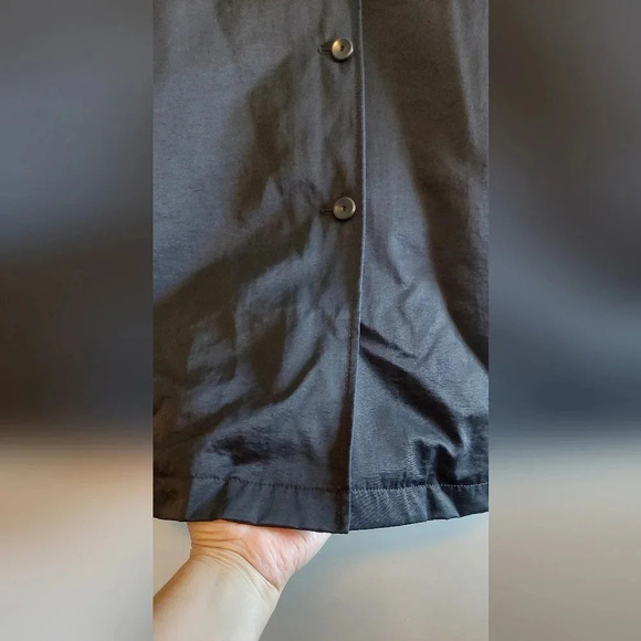 Eileen Fisher Jacket Like new Small Silk inner Minimalist Neutral Outdoors - Picture 4 of 9